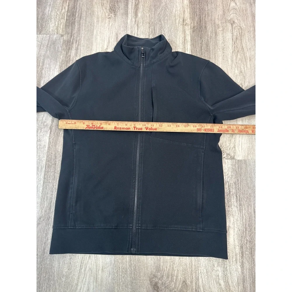 Lululemon Sojourn Jacket Mens Medium Black Full‎ Zip Track Jacket First Release